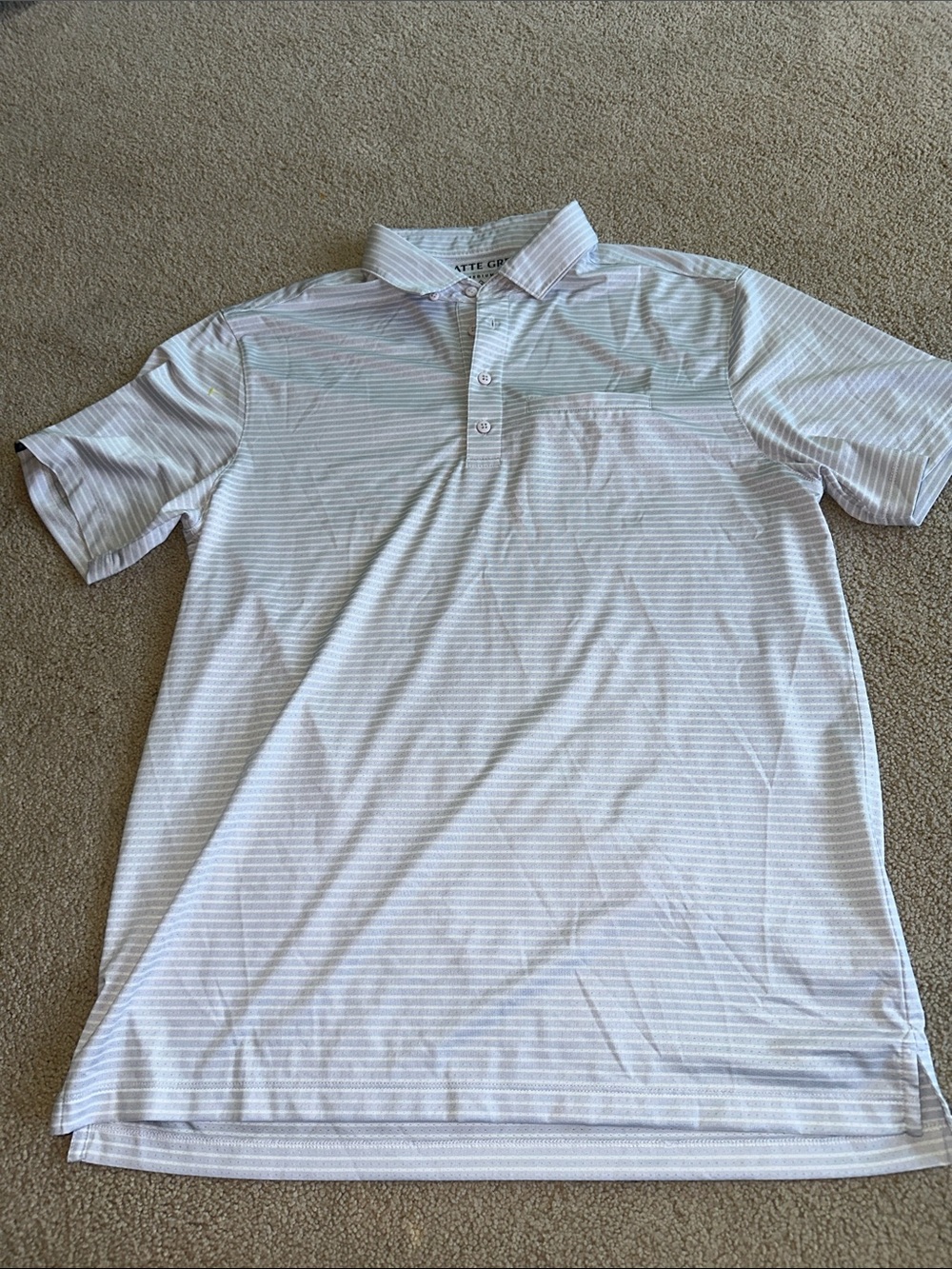Matte Grey polo - Picture 3 of 8